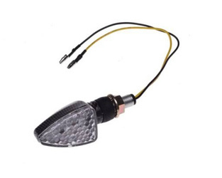 Kierunkowskaz led strzałka lewy tył biały klosz carbon