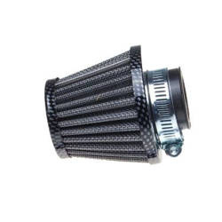 Filtr powietrza 30 mm stożkowy carbon