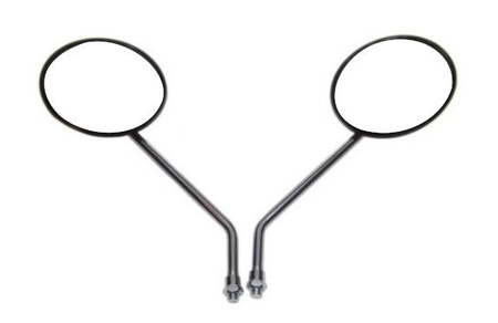 Lusterka motocyklowe M10 okrągłe Lustro