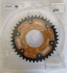 Zębatka tylna stealth (stalowo-aluminiowa) 478 40 kawasaki zx-6r (zx636) '03-04 (jtr478.40) kolor złoty
