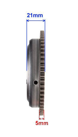 Sprzęgło jednokierunkowe rozrusznika + wolne koło 125 GY6 4T