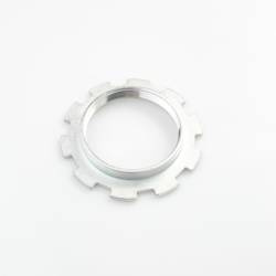 Nakrętka sprężyny amortyzatora tylnego 56mmx11mm 46mm (dół) (17) stalowa
