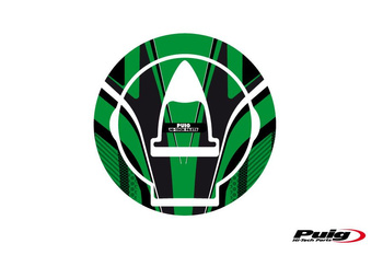 Osłona Wlewu Paliwa Puig Do Ducati 2009-2016 (Wzór Radikal) Zielona