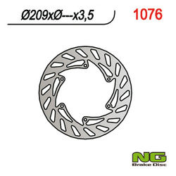 Tarcza hamulcowa tył cpi 50 sm/sx (209x-x3,5)