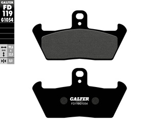 Klocki hamulcowe kh163