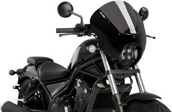 Szyba Owiewka Dark Night Puig Do Honda Cmx500 Rebel 20- Mocno Przyciemniona