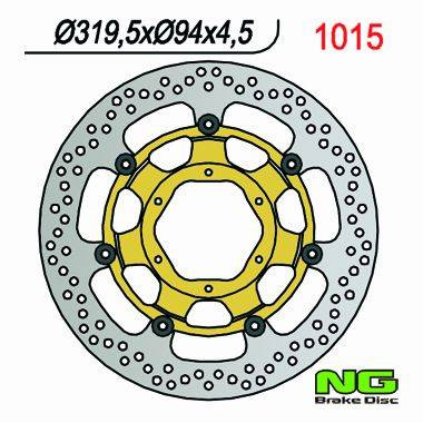 Tarcza hamulcowa przód honda cbr 1000 rr '06-'07, vtr 1000 sp1/sp2 '00-'04 (320x94x4,5mm) (6x6,5mm) pływająca