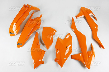 Komplet plastików ktm exc '17-'18, kolor pomarańczowy (kt518e127)