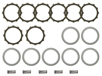 tarcze, przekładki i sprężyny sprzęgłowe (komplet) kawasaki kxf 450 '12-'21, kx 450f '12-'18