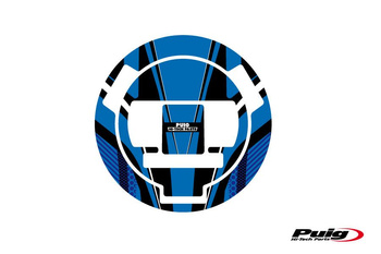 Osłona wlewu paliwa puig do bmw 2007-2016 - bez r1200gs (wzór radikal) niebieska