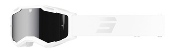 Szyba/szybka do gogli Iridium srebrne lustro anti-scratch anti-fog pasuje do Assault 2.0 / Iris 2.0