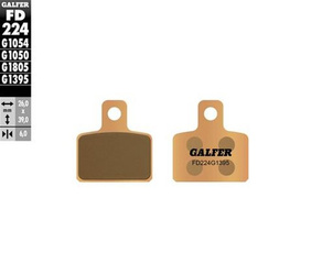 KLOCKI HAMULCOWE KH351 SPIEK METALICZNY (TRIAL OSSA , SCORPA , SHERCO , TRS , MONTESA , GAS GAS )