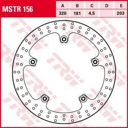 Tarcza hamulcowa przód bmw f 800r '15-, s 1000xr '15-'19, r-nine t '13-, r 1200r/rt '13-'18, r 1250r/rt '19-, (320x181x4,5mm)