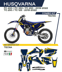 Komplet naklejek (oklein) husqvarna tc 125/250 '19-'22