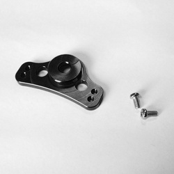 Accel uchwyt na licznik motogodzin aluminiowy kolor czarny