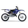 Komplet naklejek (oklein) + pokrowiec/poszycie na siedzenie yamaha yz 125/250 '15-'21 dream 4 kolor niebieski/czarny