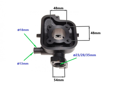 Cylinder żeliwny power force peugeot ludix jetforce 47mm 2t