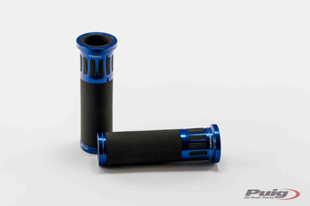 Manetki / gripy hi-tech 119mm puig niebieskie