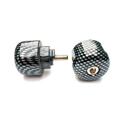 Końcówki kierownicy m6x45 kolor carbon, (standard honda) honda cb, cbf, cbr, vfr, vtr 250-1300 1987-2008 (901cf)