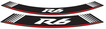 Paski na felgi puig do yamaha r6 srebrne