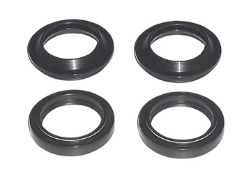 Uszczelniacze przedniego zawieszenia olejowe i pyłowe (komplet) (37x49x8/10) kawasaki gpz600/750/1100, suzuki gs500e/f '89-'08, vl125/249