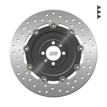 Tarcza hamulcowa tył bmw k1200lt/r1200c/cl '97-09 (285x51,1x7mm) (4x12,8mm) pływająca (środaluminiowy)