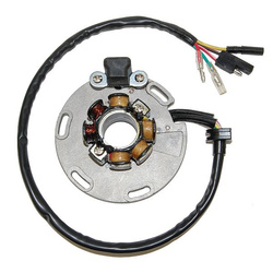 Uzwojenie alternatora (stator) ze światłami suzuki rm 125 (87-91), rm 250 (87-93) (35w)