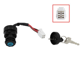 stacyjka yamaha yfm 400 grizzly '07-'08, yfm 400/450 kodiak '03-'06, yfm 450 grizzly '07-'14, yfm 450 wolverine '06-'09, yfz 450 '04-'09 (oem: 5nd-82510-00-00; 5nd-82510-01-00; 5tg-82510-00-00)