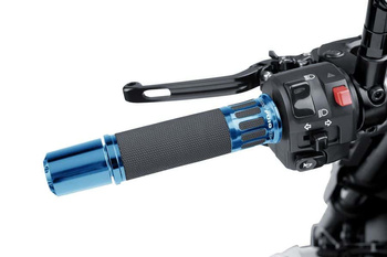 Manetki / gripy hi-tech racing 123mm puig niebieskie