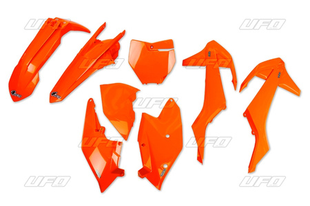 komplet plastików ktm sx/sxf '16-'18 ( z wyjątkiem sx 250 '16) kolor pomarańczowy fluo (kt517fflu)
