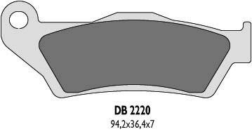 Klocki hamulcowe kh181 przód brembo - zastępują db2220mx-n oraz db2220qd-n