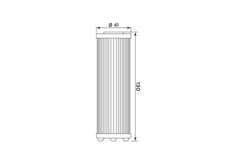 Filtr oleju ktm 950/990/1050/1190/1290, atv 450/505 = kt8004 (268158) - zastępuje hf158 i hf658 (hf650) (50)