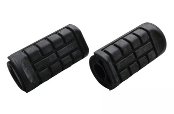 GUMY PODNÓŻKÓW PASAŻERA HONDA GL 1500 C VALKYRIE '97-'03, VT 1100 C SHADOW '88-'01, VTX 1800 C '02-'05 (2 SZT) (MADE IN JAPAN)