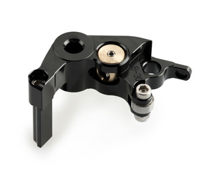 Mocowanie Dźwigni Hamulca 2.0 / 3.0 - Do Pierwszego Montażu - 5458 (Suzuki Gsx-R750 / Gsx-R1000 / Bmw S1000rr) Puig Czarne
