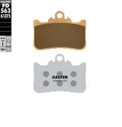 KLOCKI HAMULCOWE KH759 SPIEK METALICZNY (ZŁOTE) SPORT HONDA CB 500F '22-'24; CB 500 HORNET '24; CBR 500R '22-'24 CB 750 HORNET '22-'24