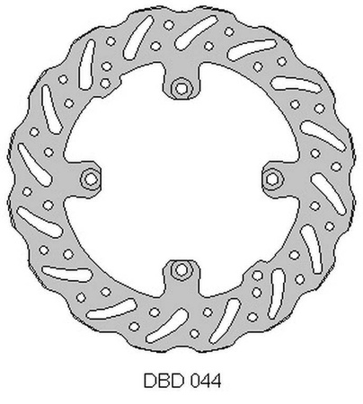 Tarcza hamulcowa przód beta 250 05-12 525 05-12 pływająca
