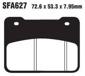 KLOCKI HAMULCOWE EBC SFA627