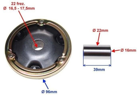 Wariator Suzuki Ag 50