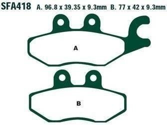 KLOCKI HAMULCOWE EBC SFA418