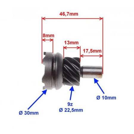 Koło rozrusznika do Piaggio Zip 50 9Z 4T