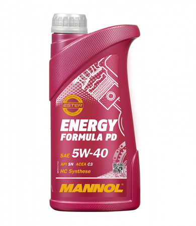 OLEJ SILNIKOWY SAMOCHODOWY 5W40 ENERGY FORMULA PD 1 LITR (7913) (SYNTETYCZNY)