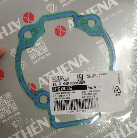 Uszczelka pod cylinder Honda CRM 50 / MBX 50 ’83 / MTX 50 ’84–’88 / NSR 50 ’83–’93