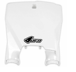 Tablica na numer startowy husqvarna tc 125 16-20, tc 250 17-20, tc 300 16-18, fc 250/350/450 16-20 kolor biały (stadium z osłonami amortyzatorów)