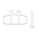 Klocki hamulcowe kh256 / kh113 spiek metaliczny (złote) (ft 4026)