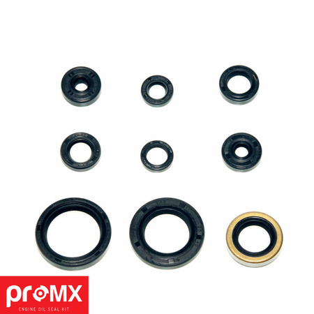 komplet (zestaw) uszczelniaczy silnikowych kawasaki kxf 250 (04-05) suzuki rmz 250 (04-05) (9szt.)