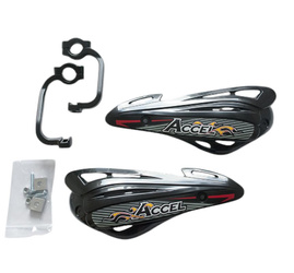 Osłony rąk (handbary) z mocowaniem aluminiowym mx (22+28mm) (alu-czarny, plastik-czarny)