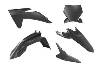 KOMPLET PLASTIKÓW KTM SX 65 '24-'25 KOLOR CZARNY