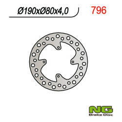 Tarcza hamulcowa tył honda cr 80/85 (190x80x4) crf150r (07-16)