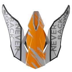 Daszek do kasku furioudraw orange grey matt kolor pomarańczowy/szary mat