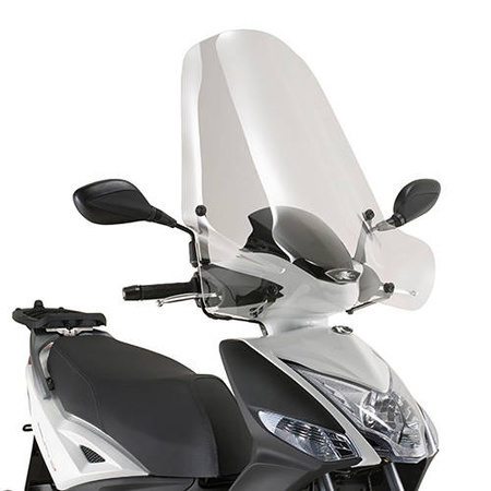 Szyba kymco agility 50-125-150 72 x 66 cm przezroczysta - potrzebne mocowanie a440ak do roczników 08-13 i a6106ak do roczników 14-20